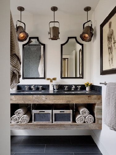 Looks We Love Masculine Bathrooms Looks We Love Masculine Bathrooms