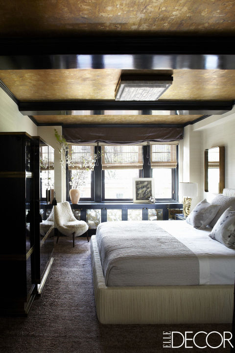 NYC celebrity homes bedroom