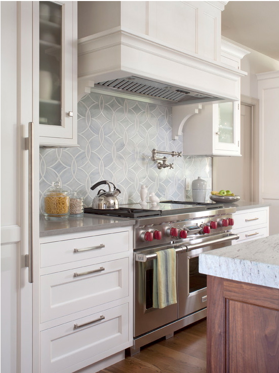 mosaic pattern kitchen tile backsplash