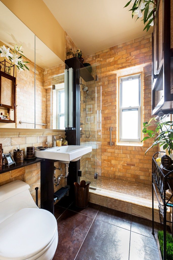 NYC Trends: Bathroom Vanities - The Pedestal Sink. Bathroom Remodel by MyHome Design & Remodeling