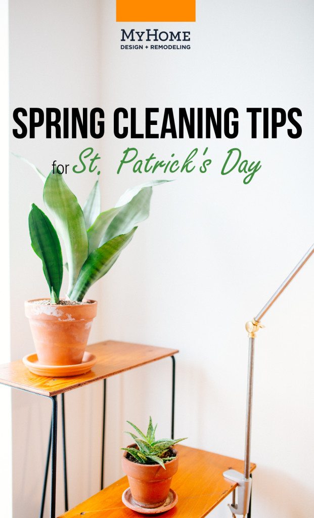 St. Patty's Day unofficially marks the beginning of spring. It's a perfect time of year to clean your kitchen and bathroom. Here's a checklist of what and how to tackle your Spring Cleaning