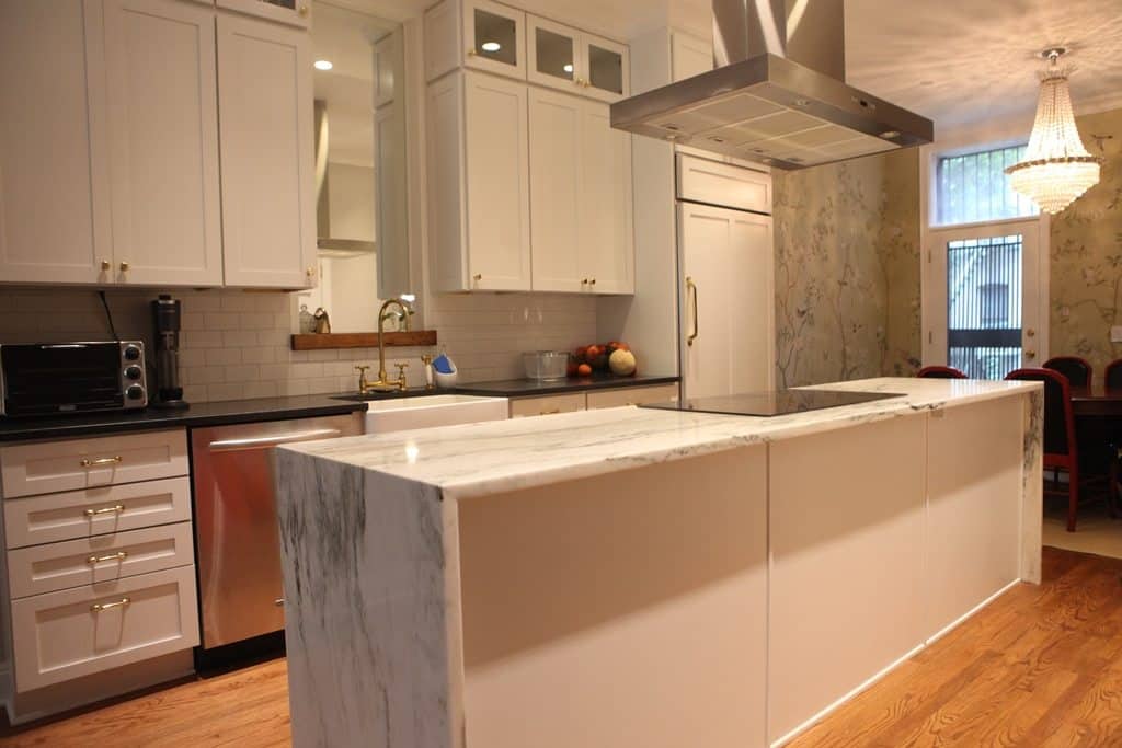 Waterfall Counters in Your NYC kitchen