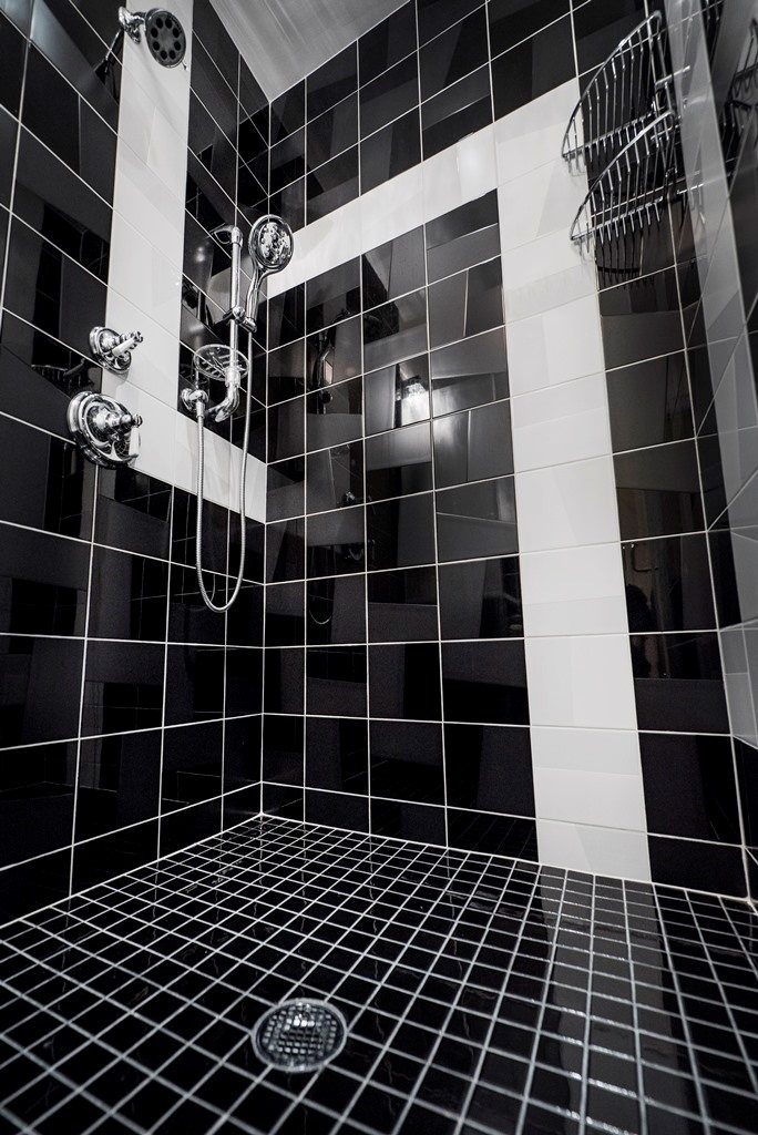 modern bathroom shower system