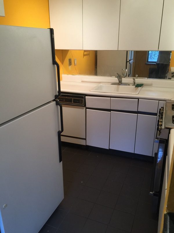 kitchen before makeover