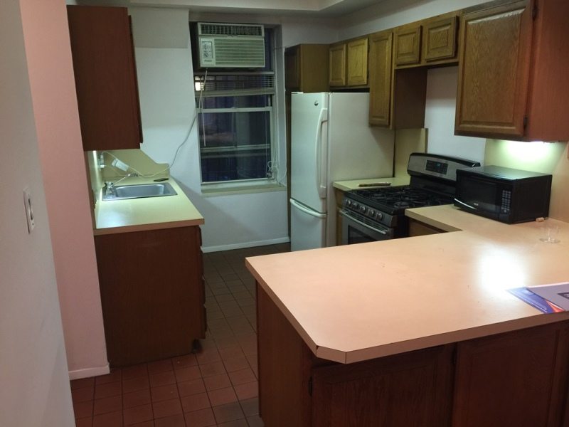 kitchen before renovation