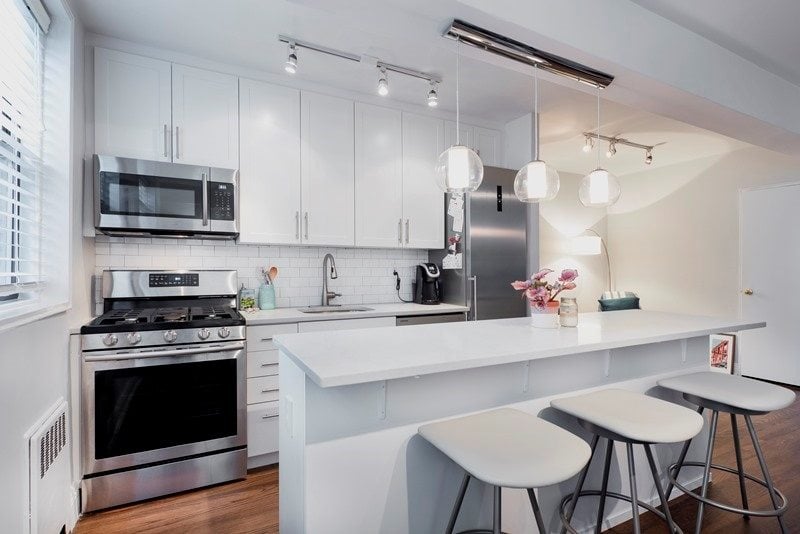 White NYC Kitchen