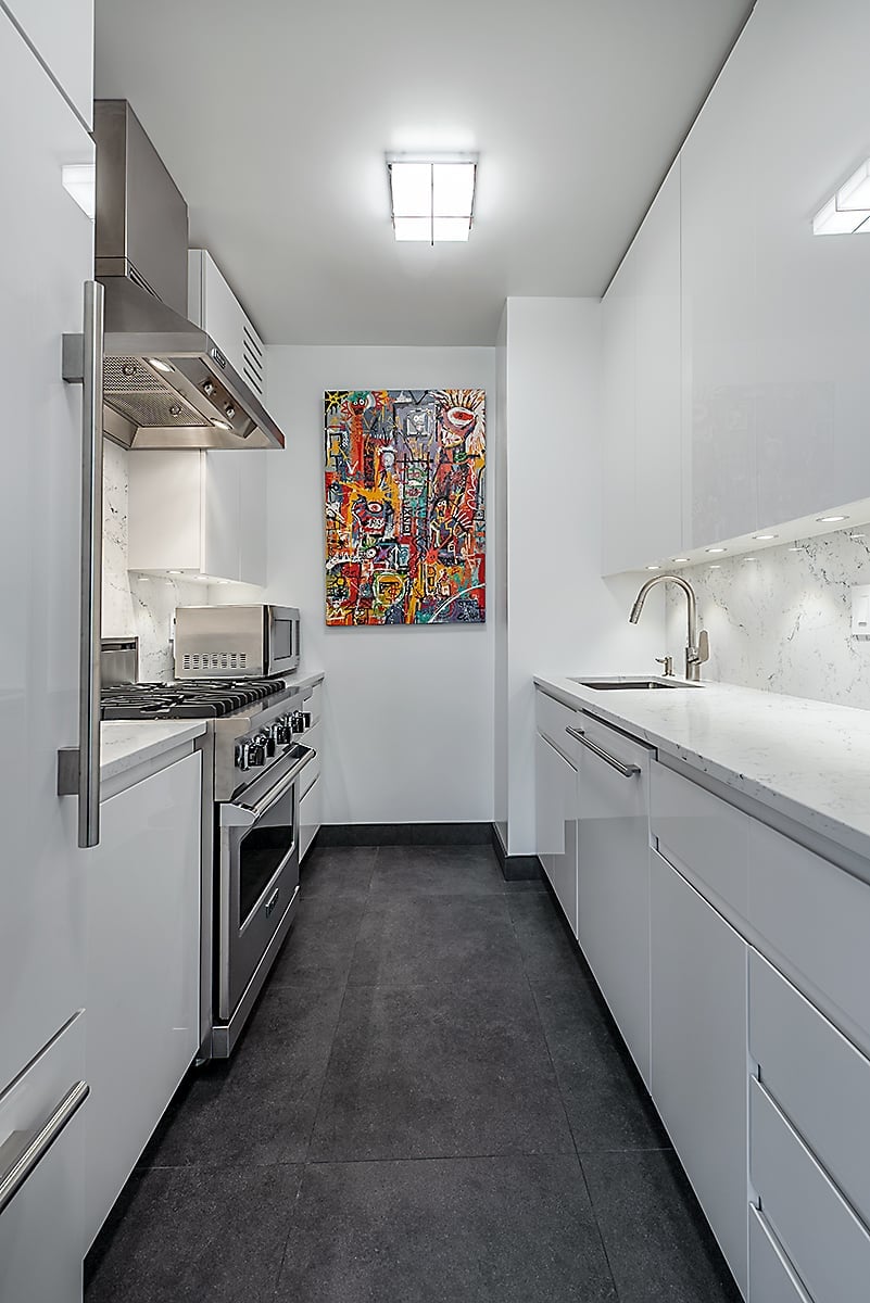 Small Galley Kitchen In Nyc