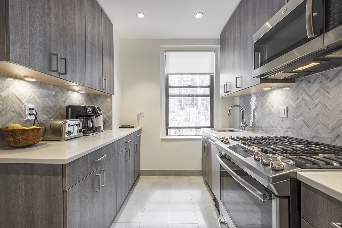 Small Galley Kitchen In Nyc