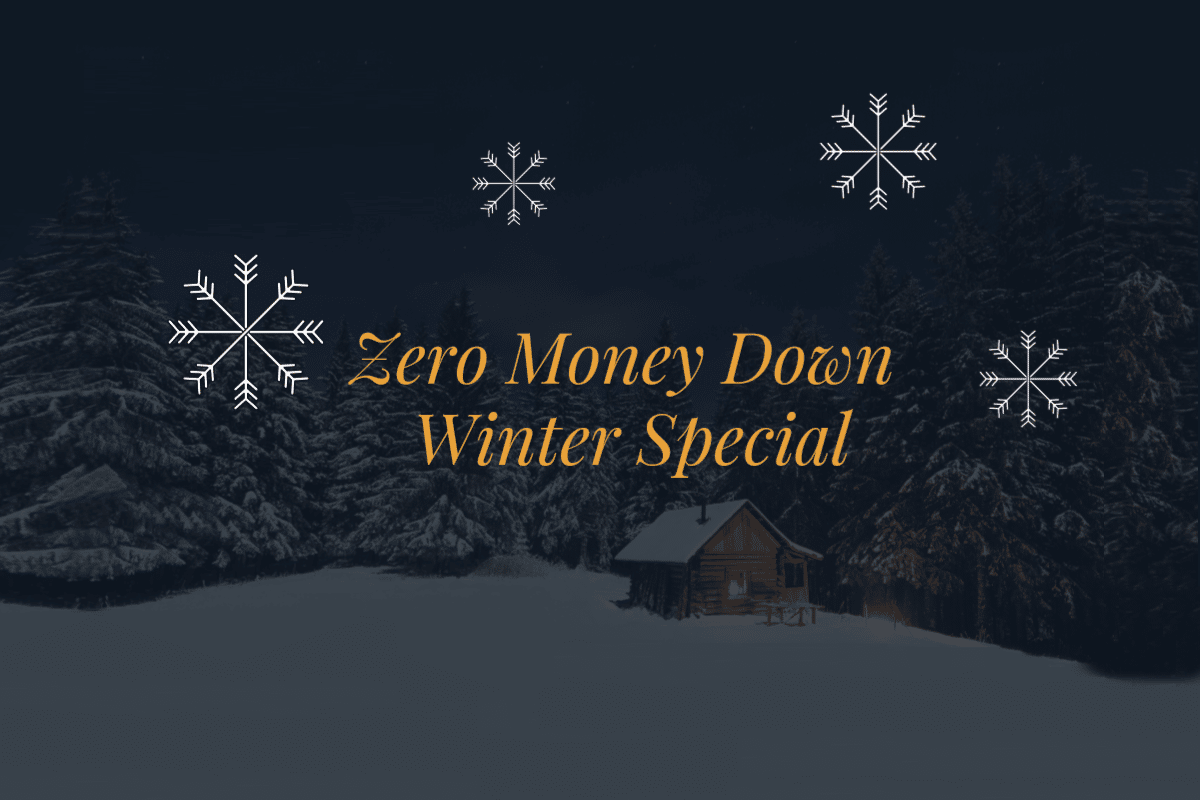 New Winter Remodeling Special – Zero Money Down!