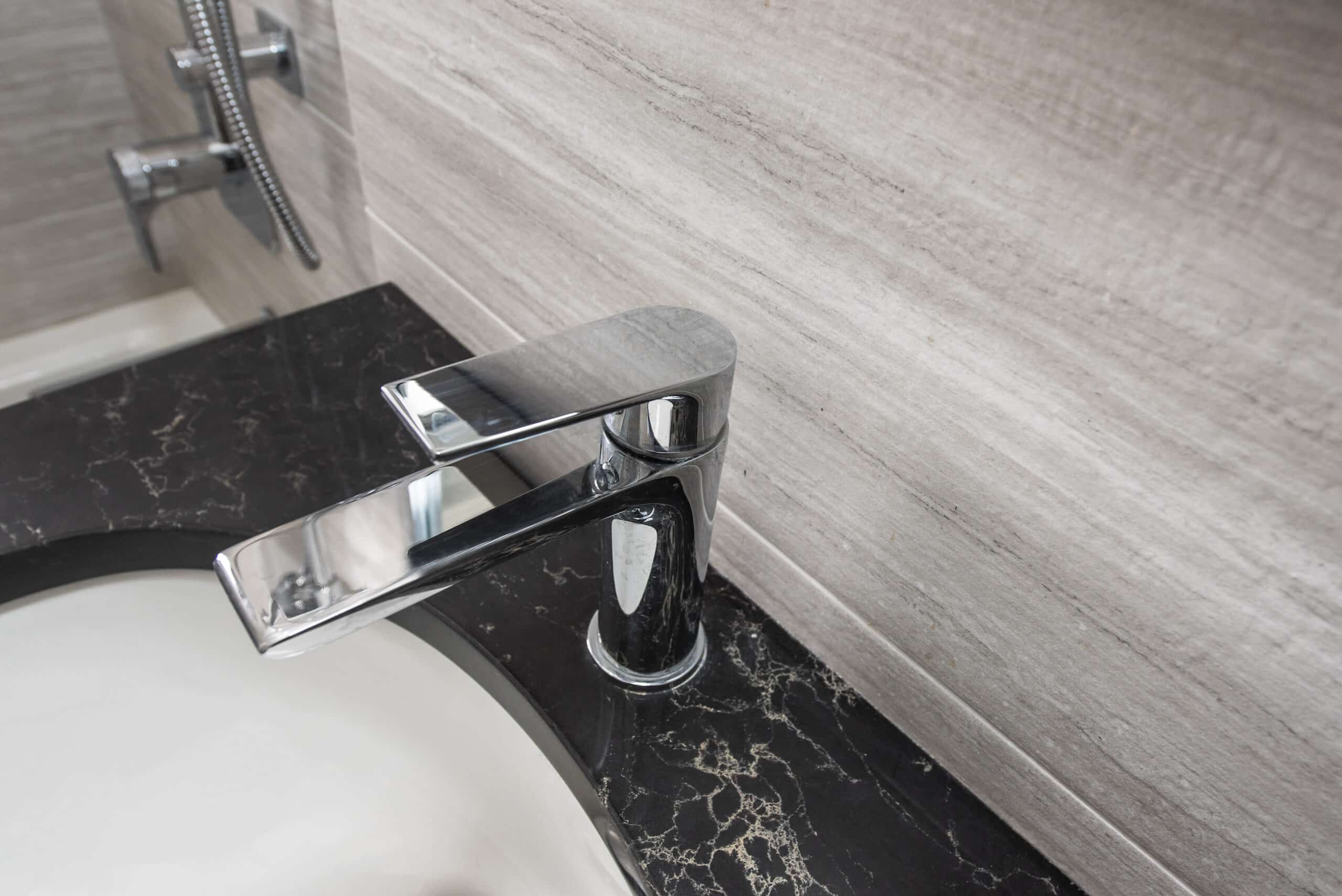 spout on basin
