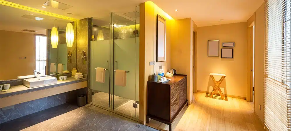 voice activated lighting bathroom