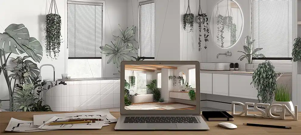 bathroom remodel blueprint