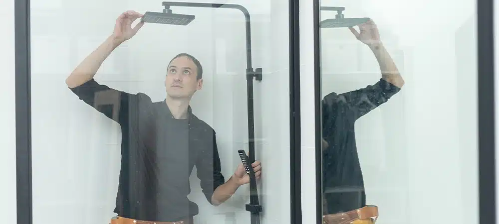 contractor inspect shower remodel