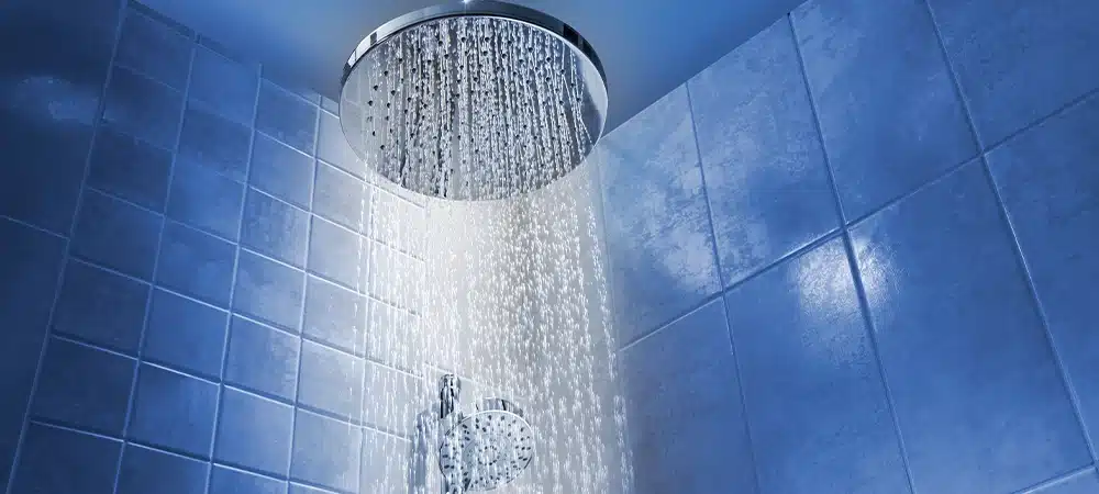 water saving shower head