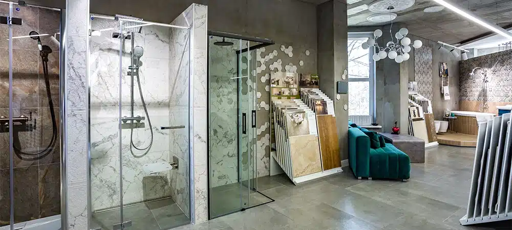 bathroom remodel showroom