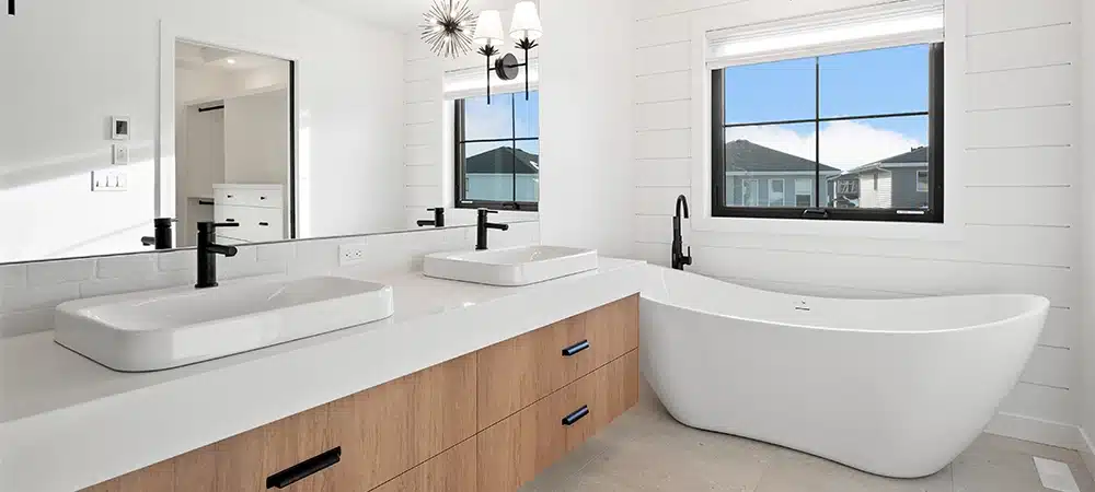 adding second sink in bathroom with new countertop