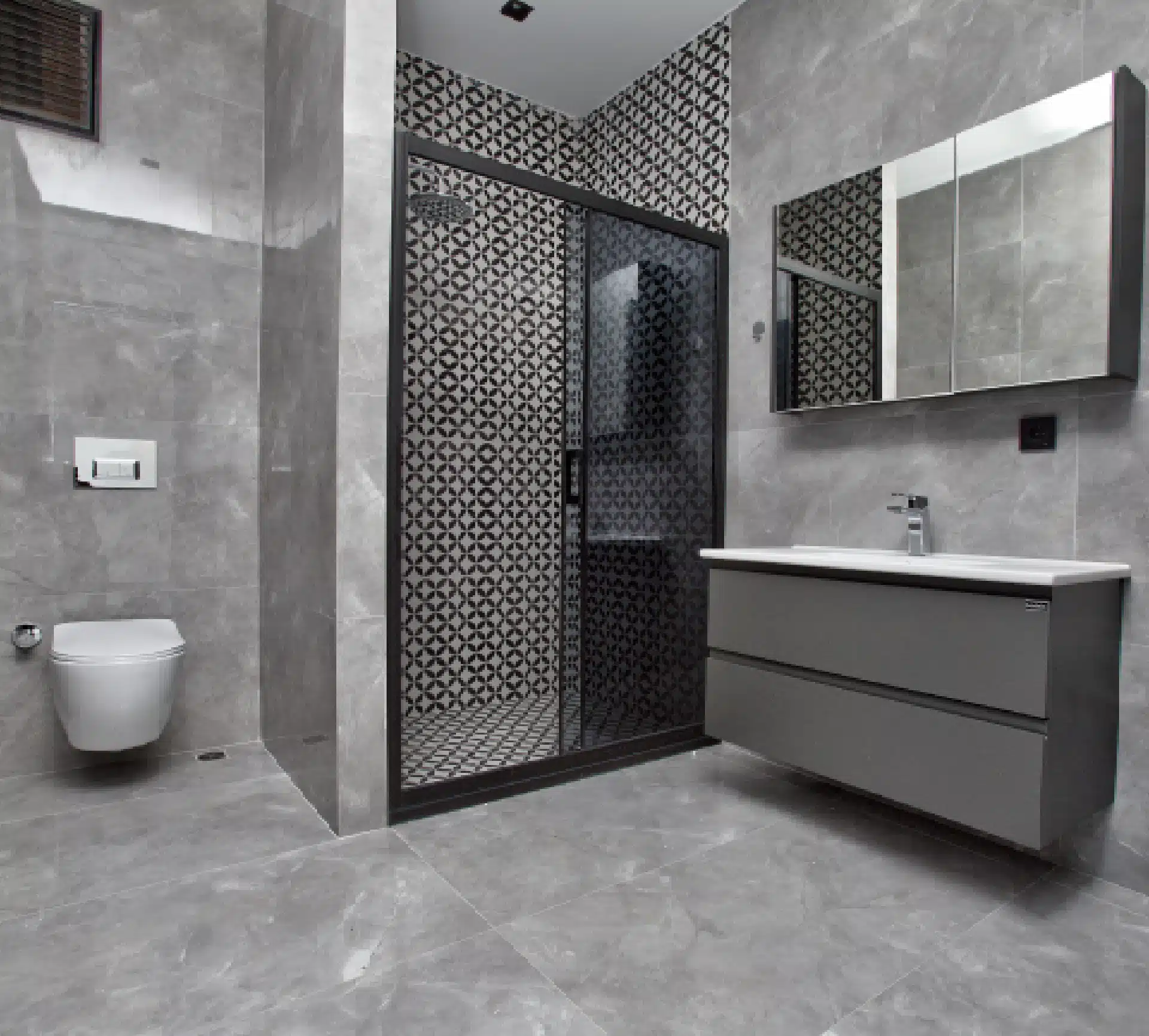 Bathroom Interior In A Luxury House