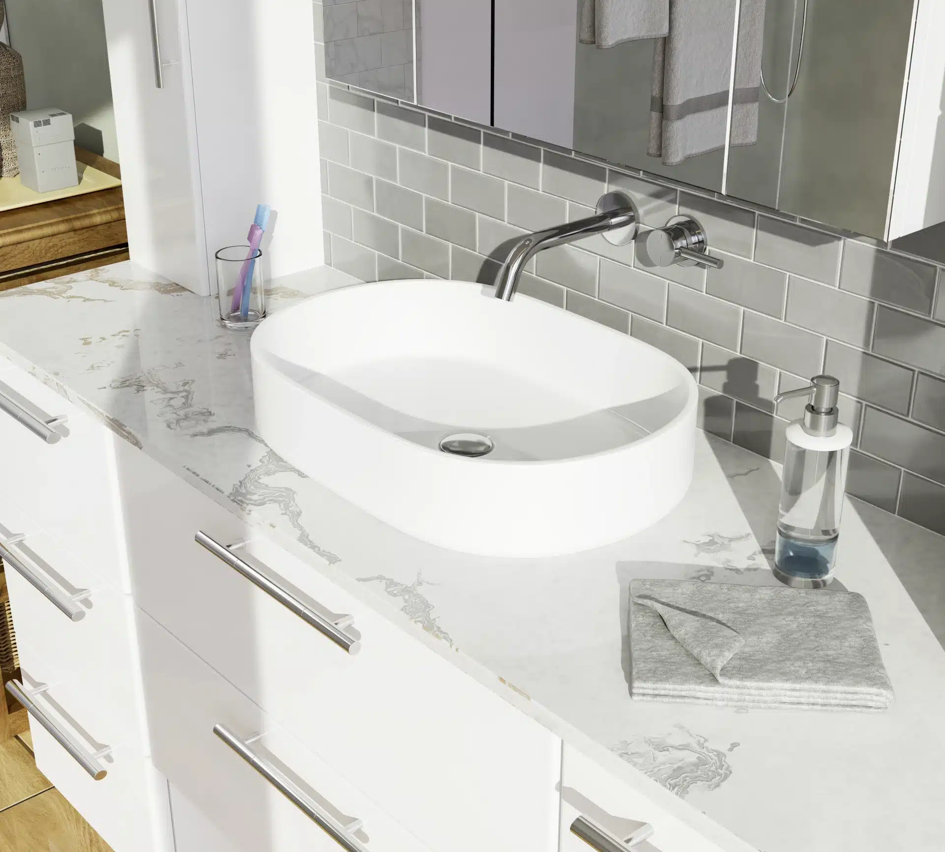 Bathroom Sink Countertop