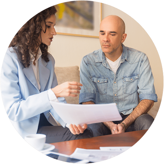 Female Designer And Owner Talking About Remodeling