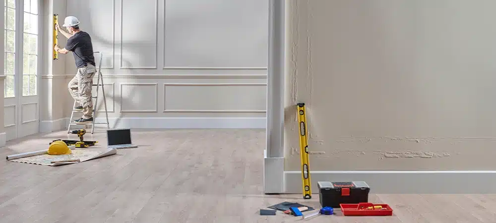 Project manager overseeing NYC apartment renovation