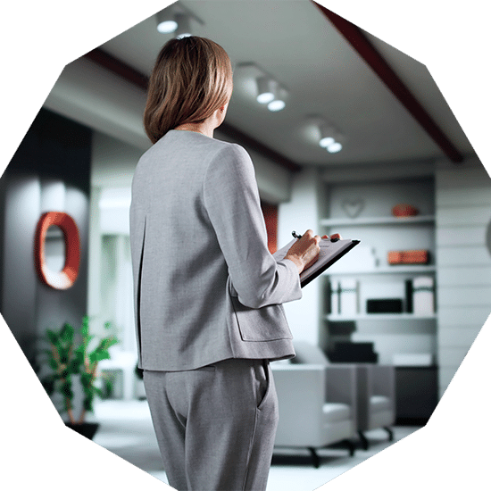 Women Inspect Home After Remodeling