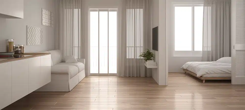 One-bedroom apartment renovation NYC 2025 with custom cabinetry and finishes