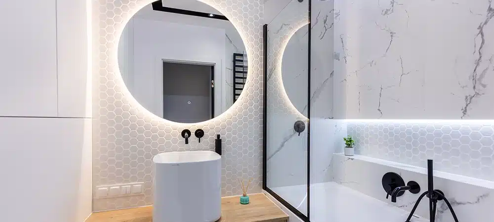 Modern small bathroom interior design