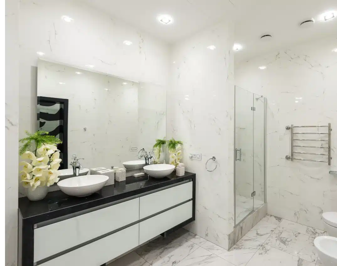 Vanity Cabinetry Installation 1