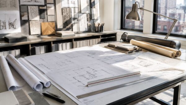 Architectural planning studio prepared for a coordinated NYC renovation submission.